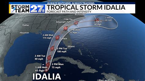 Idalia forecast to become first 2023 U.S. hurricane Youngstown, Ohio