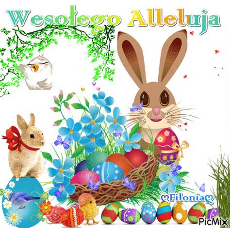 Wesołego Alleluja | Easter bunny cartoon, Easter bunny, Easter illustration