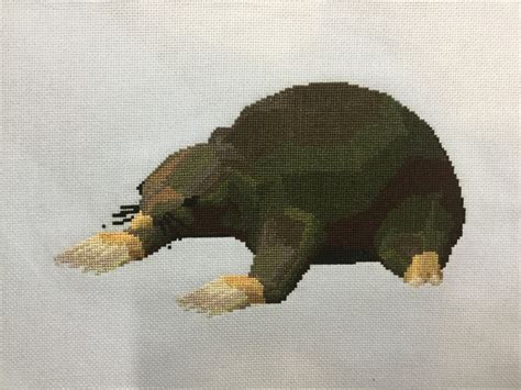 OSRS Giant Mole Cross Stitch PDF Download - Etsy