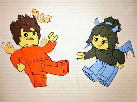 Kai and Nya #Ninjago | Lego ninjago nya, Ninjago kai, Lego ninjago