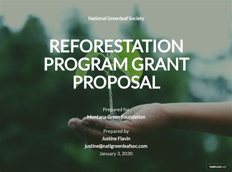 Simple Grant Proposal Template - Google Docs, Word, Apple Pages | Template.net