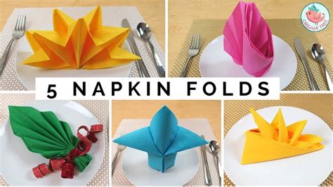 Cara-cara Nak Lipatan Napkin Dalam Hotel - Felicity-has-Peck