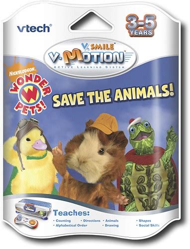 Best Buy: Vtech V-Motion Wonder Pets: Save the Animals Smartridge 80-084100