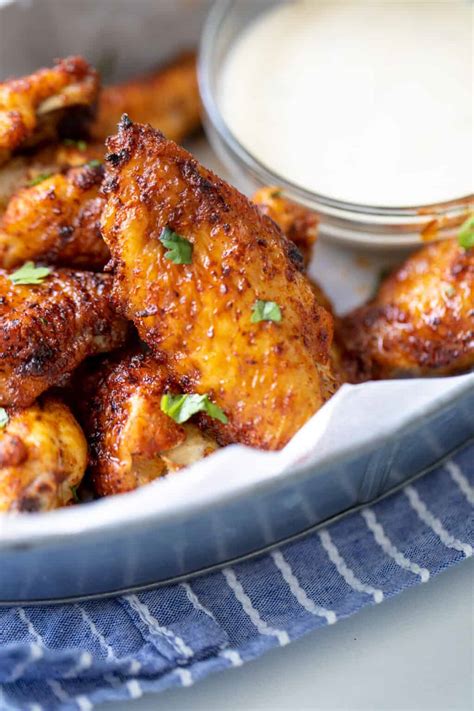 The Best Air Fryer Chicken Wings Recipe | A Mind "Full" Mom