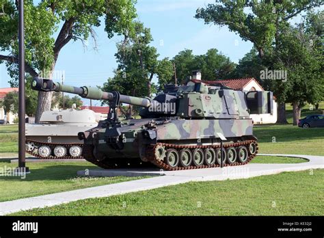 Fort Sill, Oklahoma - May 2016 US Army Field Artillery Museum outdoor ...