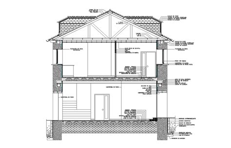 Structure Of Building In D Drawing In Dwg File Cadbull | My XXX Hot Girl