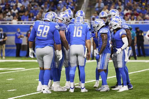 The Lions are still one of the NFL’s youngest teams