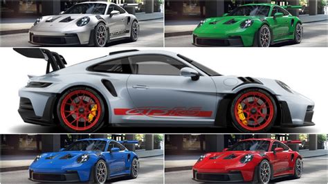 New Porsche 911 GT3 RS Special Colors (2023) - YouTube