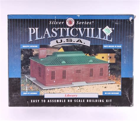 Bachmann "Plasticville U.S.A." HO Scale Building Kits : EBTH