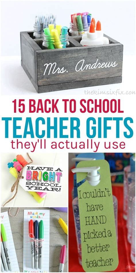 15 Back to School Teacher Gifts They'll Actually Use