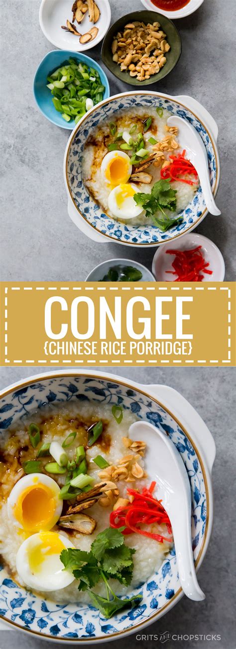 congee (chinese rice porridge) - Grits and Chopsticks | Recipe | Rice porridge, Delicious ...