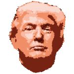 Donald Trump Portrait 3 Surreal 7 | Free SVG