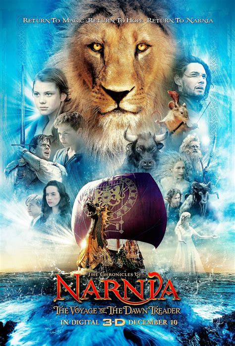 Loads of New Posters for The Chronicles of Narnia: Voyage of the Dawn Treader - HeyUGuys