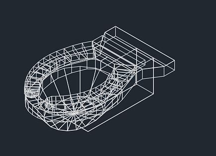 Bathroom Toilet 3d dwg | Thousands of free CAD blocks