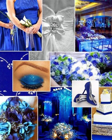 blue wedding theme | Blue wedding decorations, Royal blue wedding ...