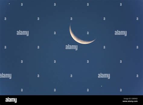 Moon Venus Jupiter Stock Photo - Alamy