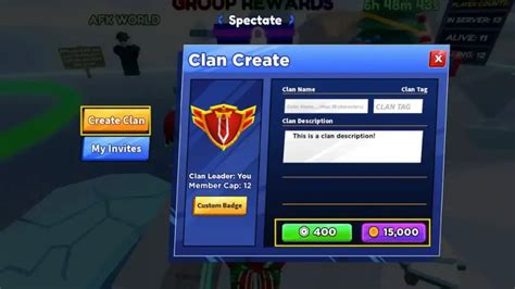 How to Create and Join Clans in Blade Ball