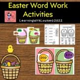 Easter Word Work Activities Teaching Resources | TPT