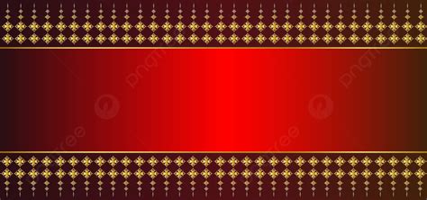 Abstract Maroon Background Border Frame And Luxury Golden Thai Pattern ...