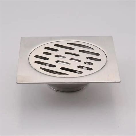 Stainless Steel Square Waste Floor Drain Cover Kitchen Wetroom Bathroom Balcony #FASHION-in ...