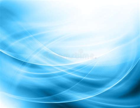 Abstract Bright Blue Soft Background Stock Illustration - Illustration ...