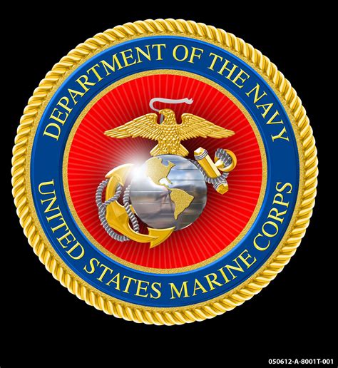 Official artwork: US Marine Corps (USMC) Insignia - PICRYL Public Domain Image