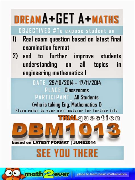 BA201 Final Examination June 2014 | Math2Ever - Blog Politeknik Kuching Sarawak