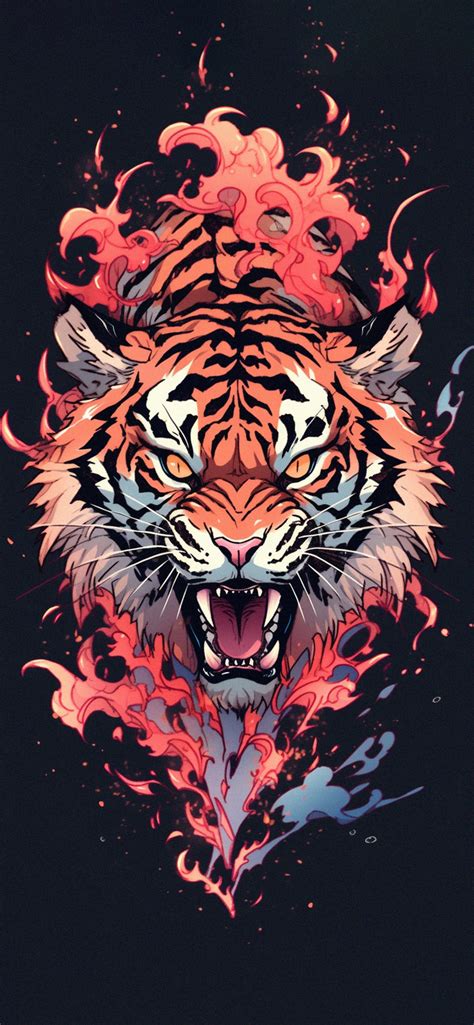 Fierce Tiger Cool Wallpapers - Free Wild Animals Wallpapers iPhone