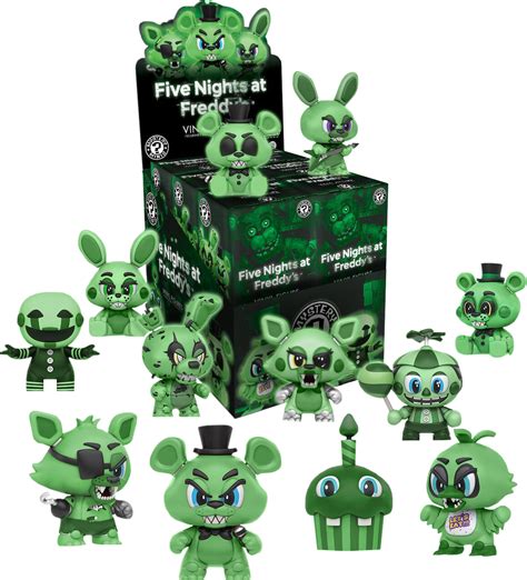 FUNKO Fnaf Glow-in-the-Dark Mystery Minis Series 1 | FNaF Merch Wiki ...