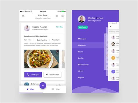 Mobile Menu Design: User Interface Examples [Check 33 App Menus]