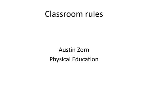 Rules | PPT