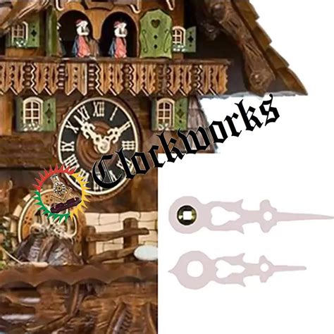 Cuckoo Clock Hands - Cuckoo clock repair parts - Clockworks. - Clockworks.