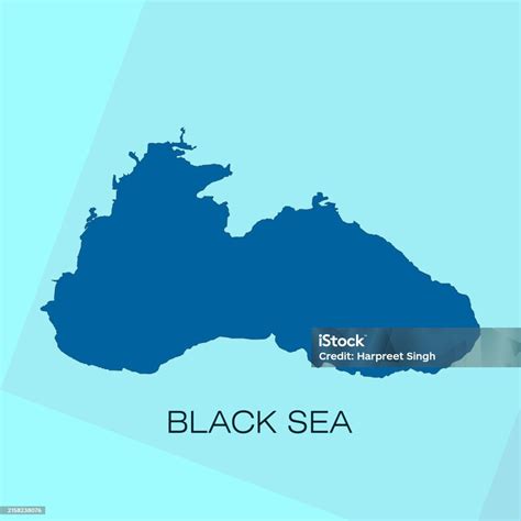 Black Sea Map Stock Illustration - Download Image Now - Asia, Black Sea ...