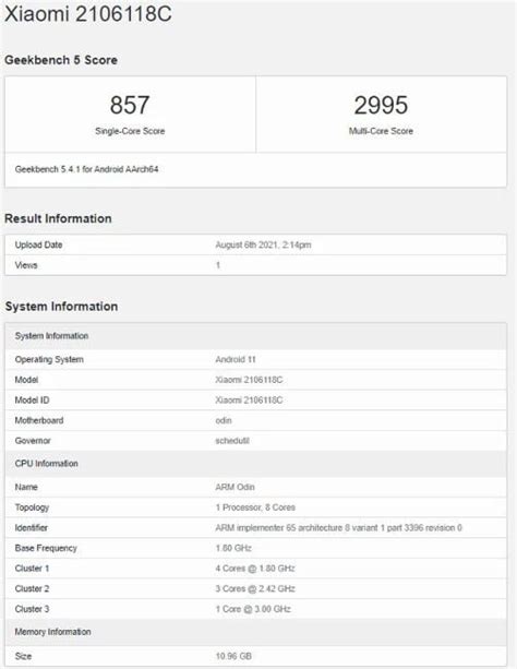 Xiaomi Mi Mix 4 spotted on Geekbench with impressive specs - Tech Arena24