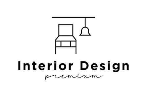 Interior Design Minimalist Logo Concept Graphic by byemalkan · Creative ...