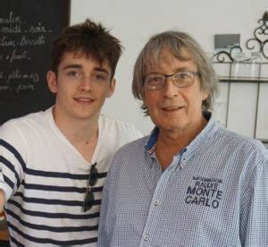 Charles Leclerc with father Hervé Leclerc | Celebrities InfoSeeMedia