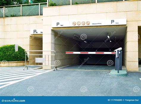 Underground Parking Entrance Dimensions