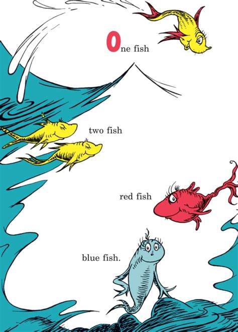 One Fish Two Fish Red Fish Blue Fish – Author Dr. Seuss – Random House ...