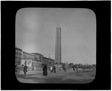 Turkey. Constantinople. Hippodrome obelisk - Digital Commonwealth