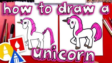 Simple Unicorn Drawing For Kids Easy Drawing For Preschoolers Drawing ...