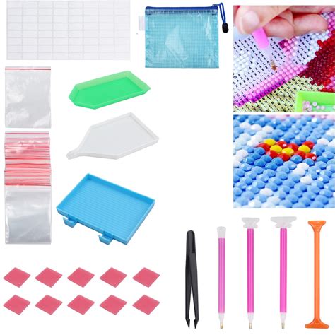 ESYNIC 70pcs Diamond Painting Tools 5D DIY Diamond Painting Kits ...