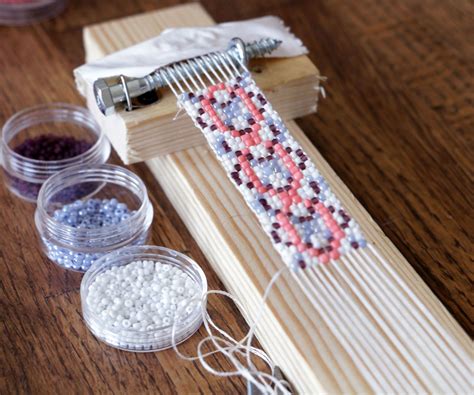 Simple Bead Weaving Loom & Bracelet | Bead loom kits, Loom beading, Loom weaving