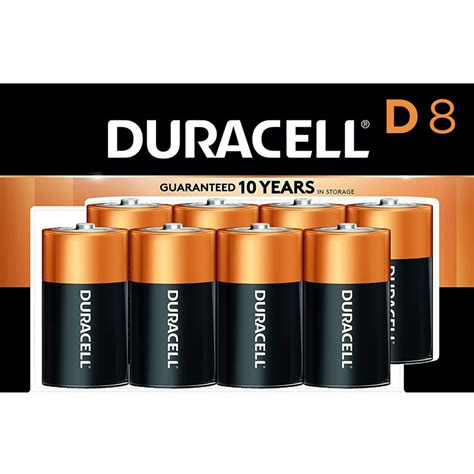 Duracell Coppertop Alkaline D Batteries (8-Pack) at Lowes.com