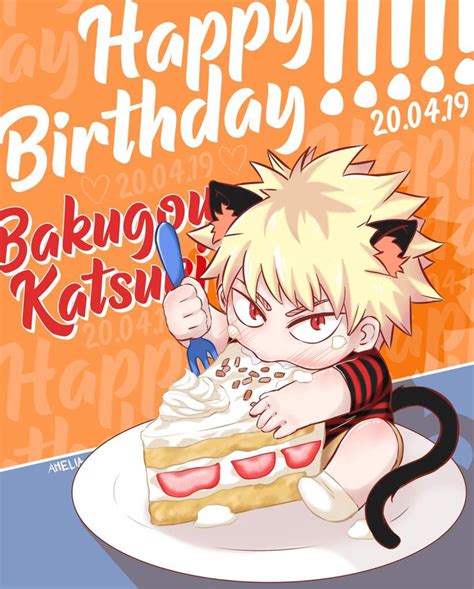 Bakugo's birthday wishes page💗🎂 | My Hero Academia Amino