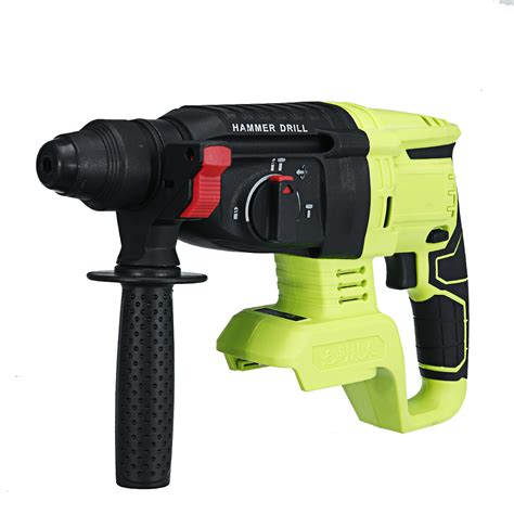 Buy 18V Multifunctional Brushless Electric Hammer Electric Demolition Jack Hammer Impact Drill ...