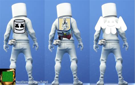 Back Bling for Marshmello Skin : r/FortNiteBR