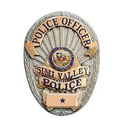 US State of California, City of Simi Valley Police Department Badge | Police badge, Police, Badge