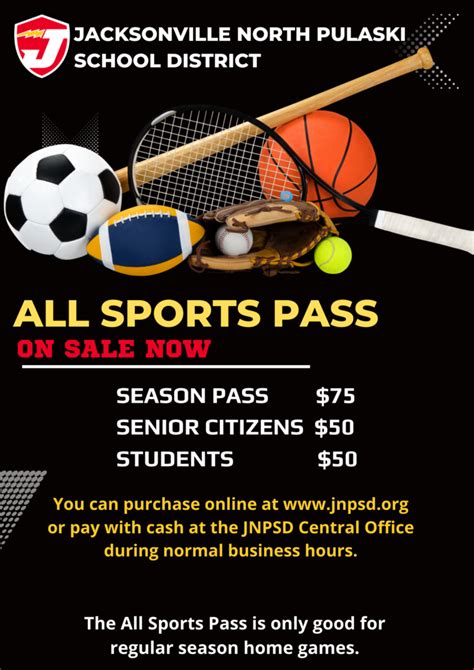 All Sports Pass on Sale Now! | Jacksonville North Pulaski School District