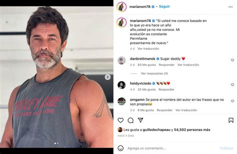 Mariano Martínez realizó una extraña publicación en Instagram