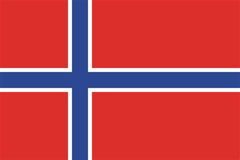 norwegian flag design 16093782 Vector Art at Vecteezy